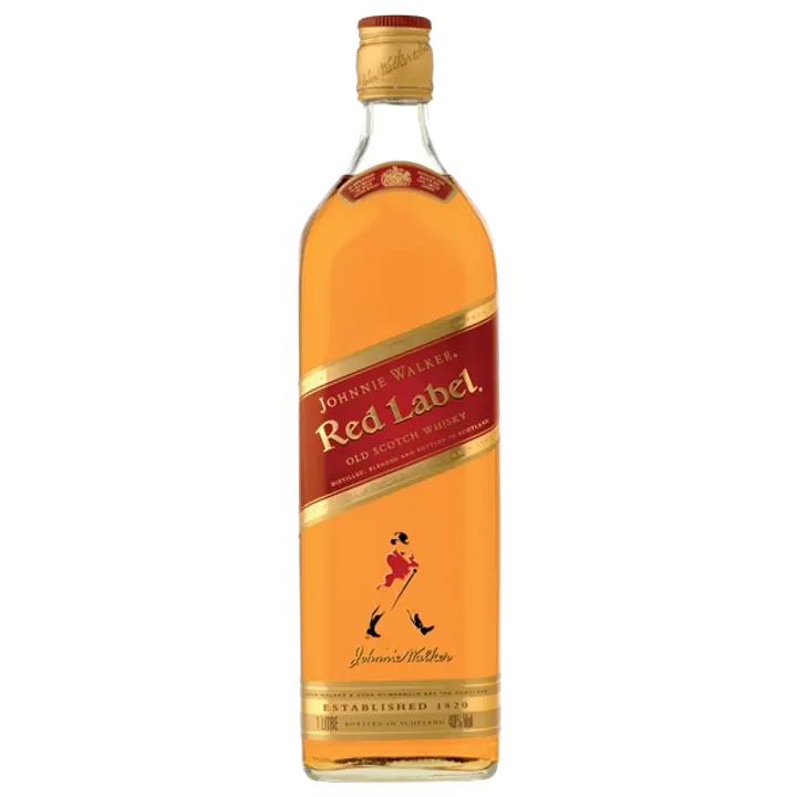Johnnie Walker Red Label Scotch Whisky 40%vol 1L