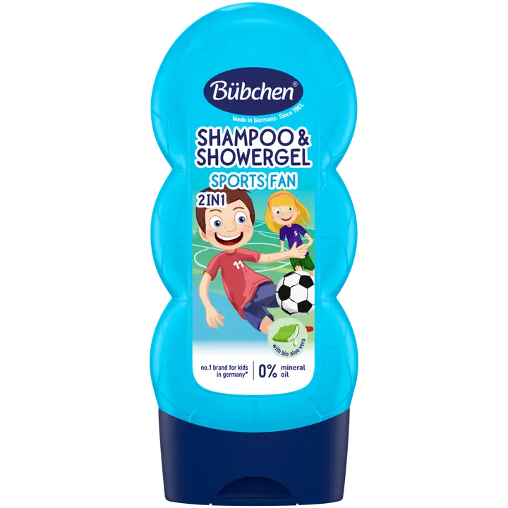 Šampoon ja dušigeel Bübchen spordifänn 230ml