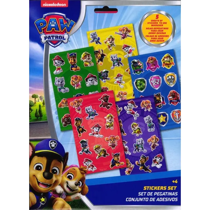 Paw Patrol kleebiste komplekt