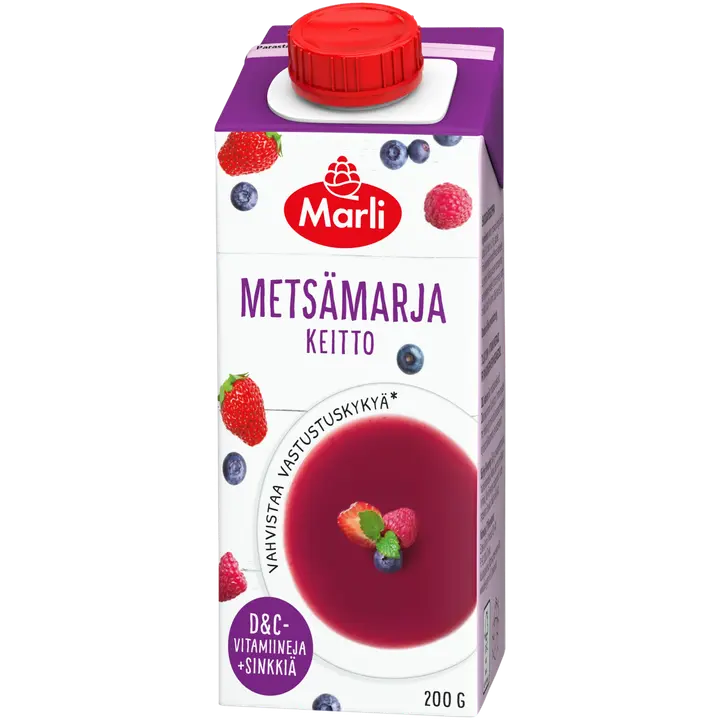 Marli Marjakeitto metsämarja+D&C-vitamiinit,sinkki 200g