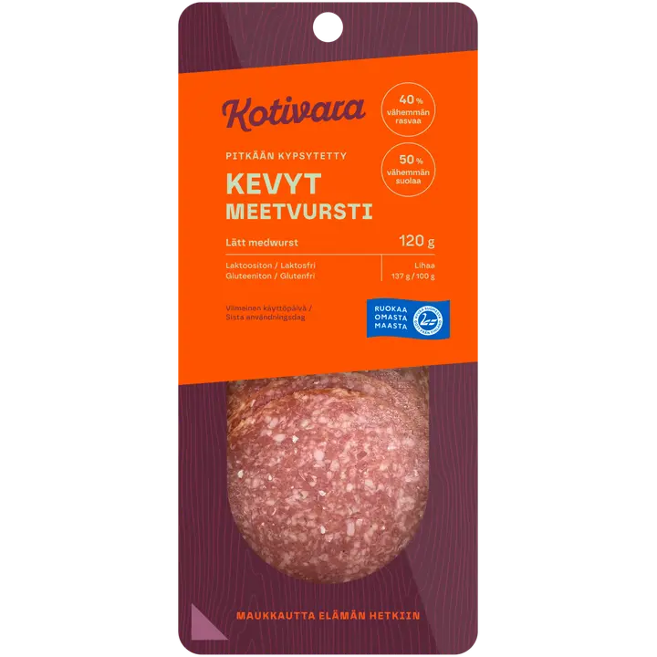Kotivara Kevyt meetvursti 120 g