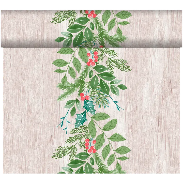 DUNI Dunicel®-poikkiliina 3in1 0,4 x 4,8 m Winter Greenery