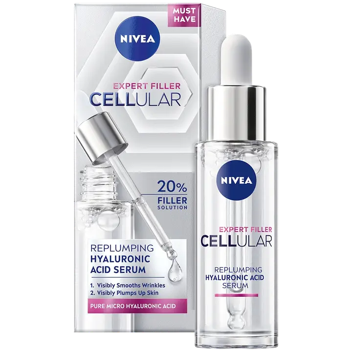 NIVEA Cellular Expert Filler Hyaluron Replumping Serum -kasvoseerumi 30ml