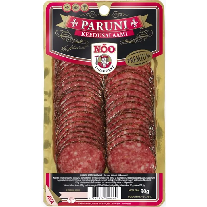 Nõo Keedusalaami Paruni 90 G