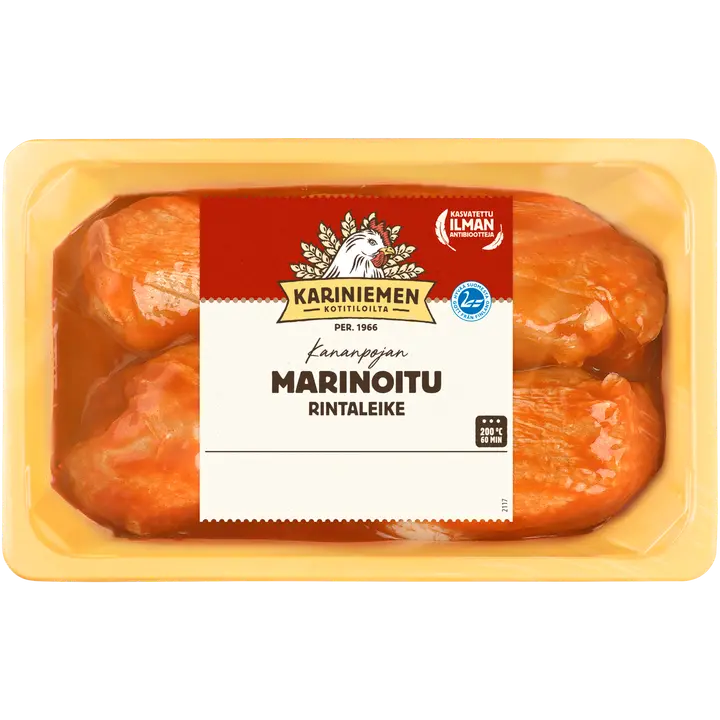 Kariniemen Kananpojan rintaleike marinoitu n. 1 kg