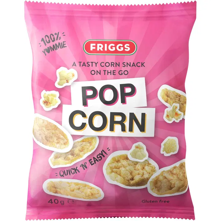 Friggs Gluteeniton Maissisnacks Popcorn 40g