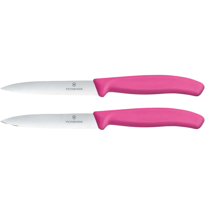 Victorinox pikkuveitsisetti 2 kpl 10 cm pinkki