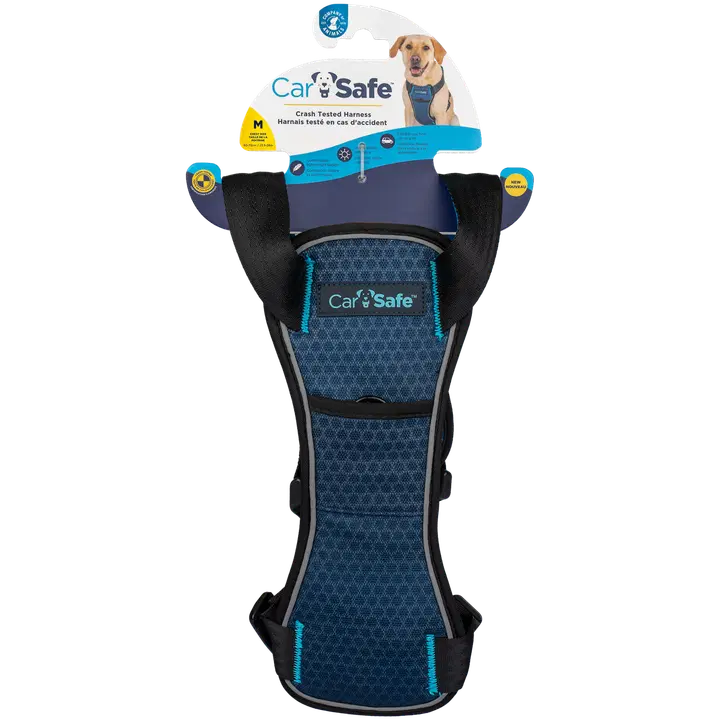 CarSafe Harness Blue Medium