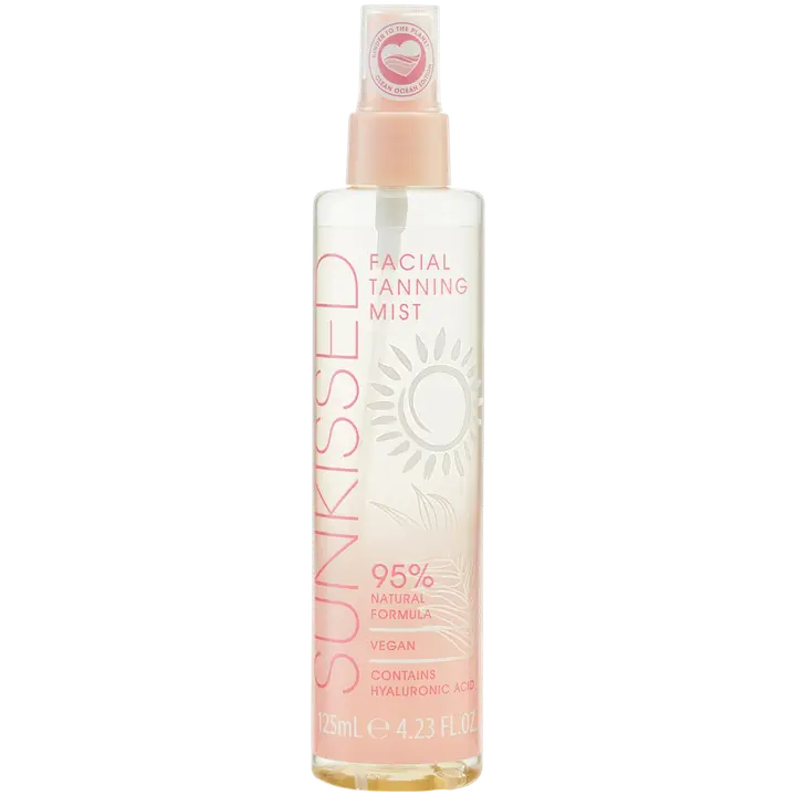 Sunkissed itseruskettava suihke kasvoille