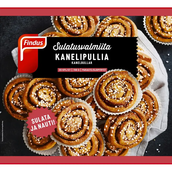 Findus Kanelipullia 700g, pakaste