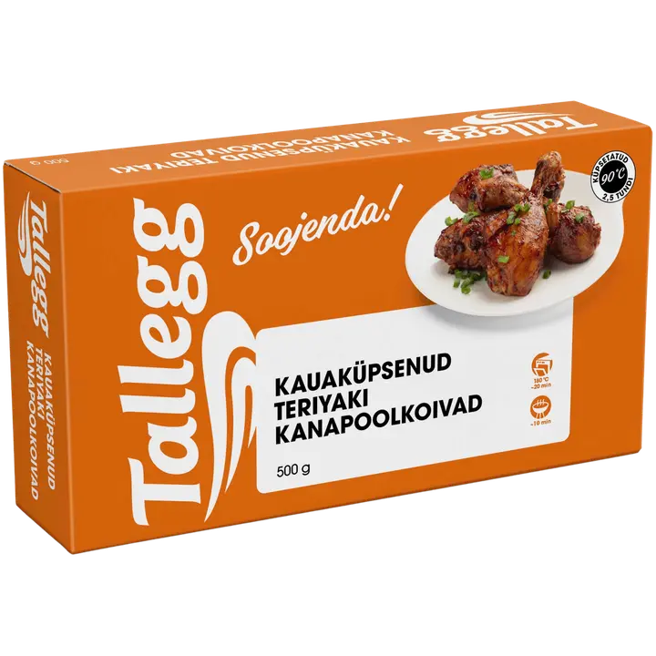 Tallegg Kauaküpsetatud Teriyaki Kanapoolkoivad 5