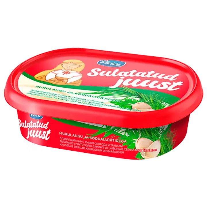 Valio sulatatud juust murulaugu-ürdi 185g