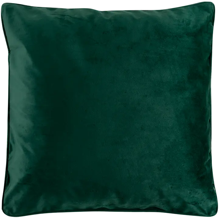 House sisustustyynynpäällinen Velvet 50x50 cm tummanvihreä