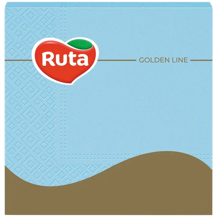 Ruta salvrätik 3-kihline helesinine 33cm