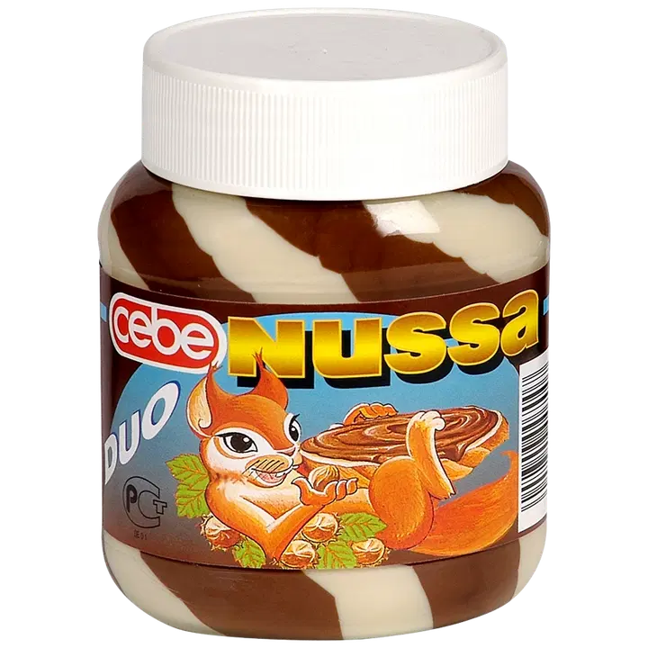 Cebe nussa pähklikreem duo 400g