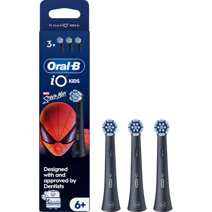 Oral-B iO Gentle Care Spiderman vaihtoharja 3kpl