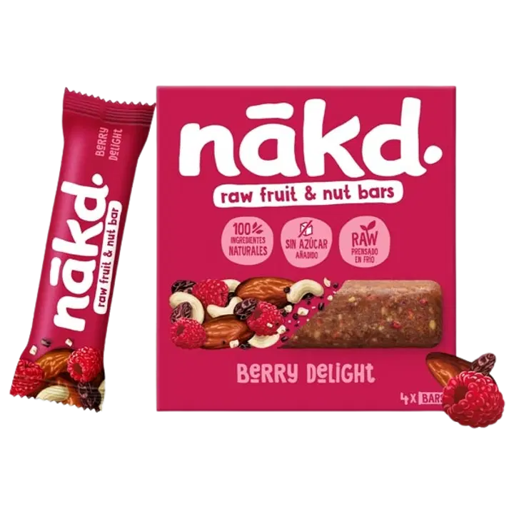 Nakd marjanauding multipakk 4 x 35 g