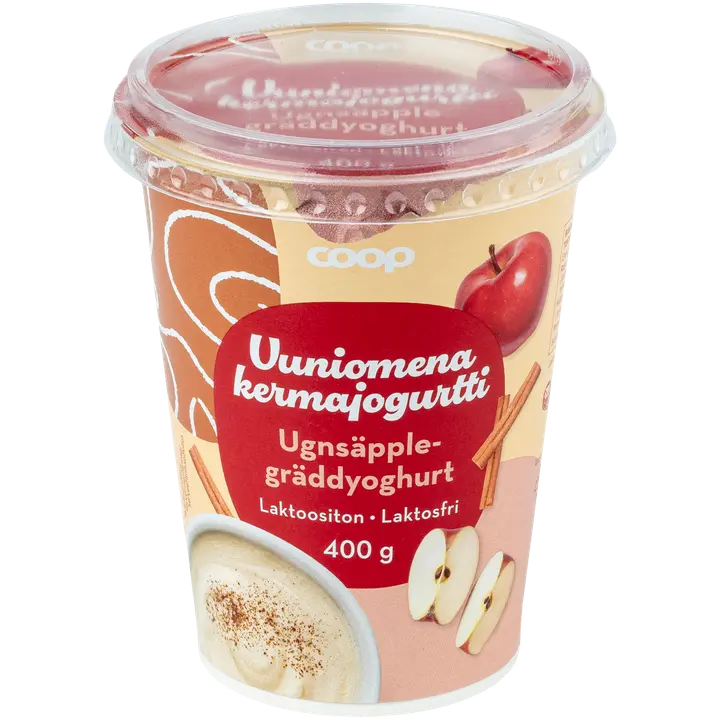 Coop Uuniomena-kermajogurtti 400 g