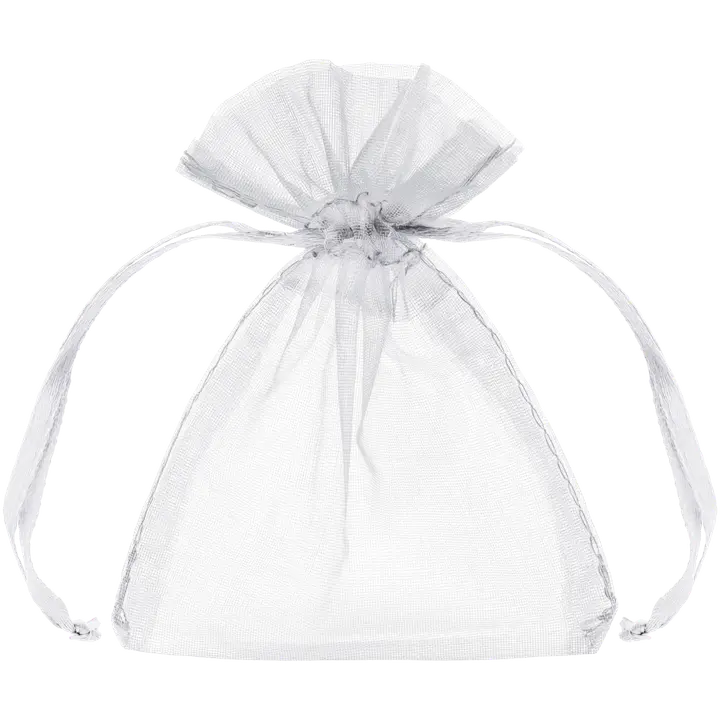 Organza pussit 10 kpl valkoinen