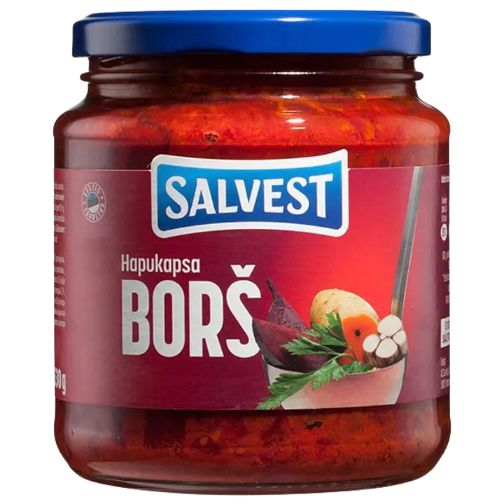 Salvest salvest hapukapsaborš 530 g