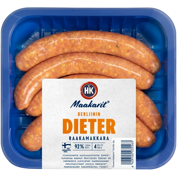HK Maakarit® Raakamakkara Berliinin Dieter 280 g