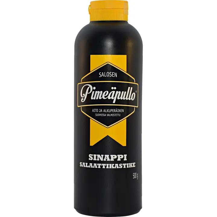 Salosen Pimeäpullo 500g Sinappisalaattikastike
