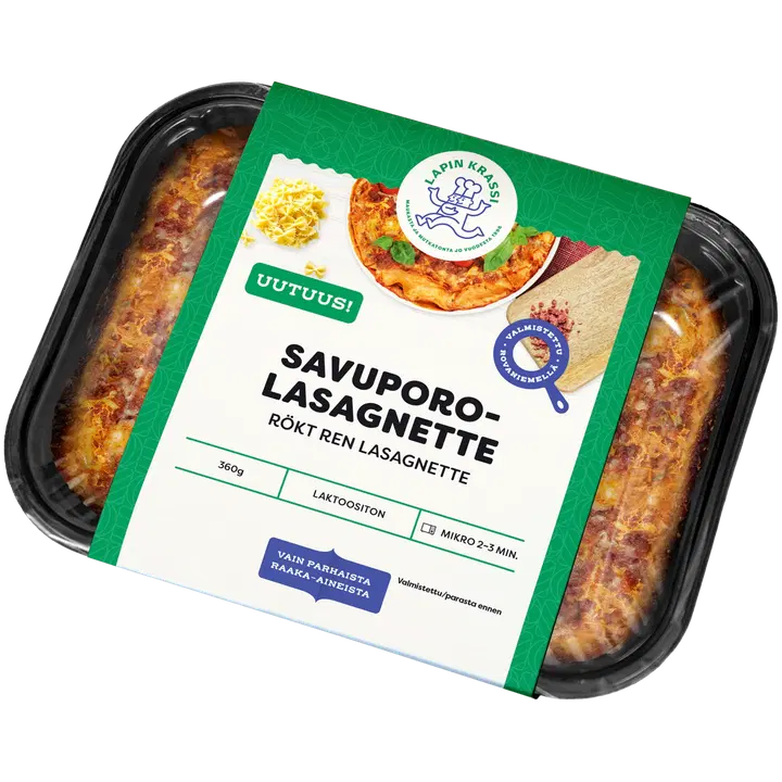 Lapin Krassi savuporolasagnette 360g