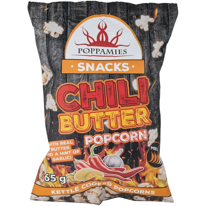 Poppamies Snacks Chili Butter Popcorn 65g