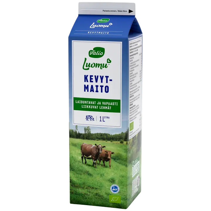 Valio Luomu™ kevytmaito 1 l