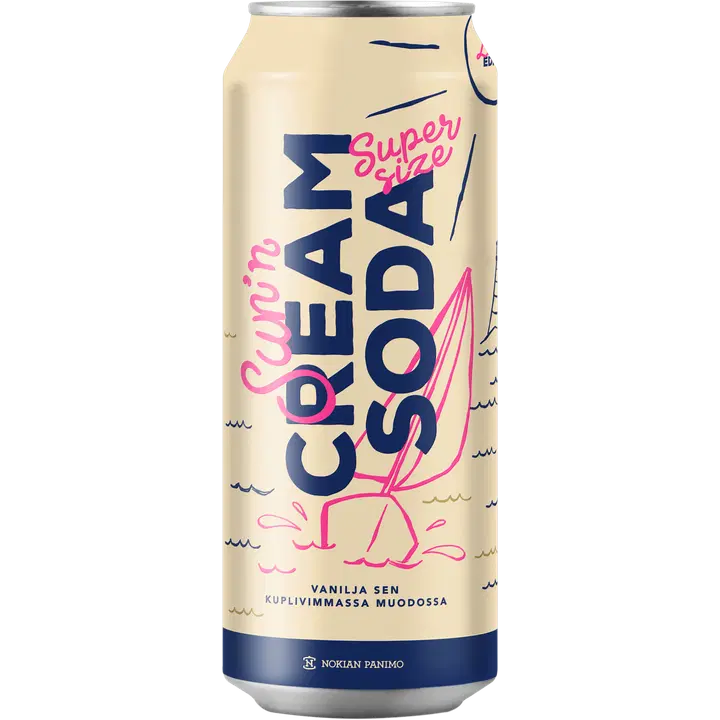 Sun'n Cream Soda Super Size Limited Edition 0,5l