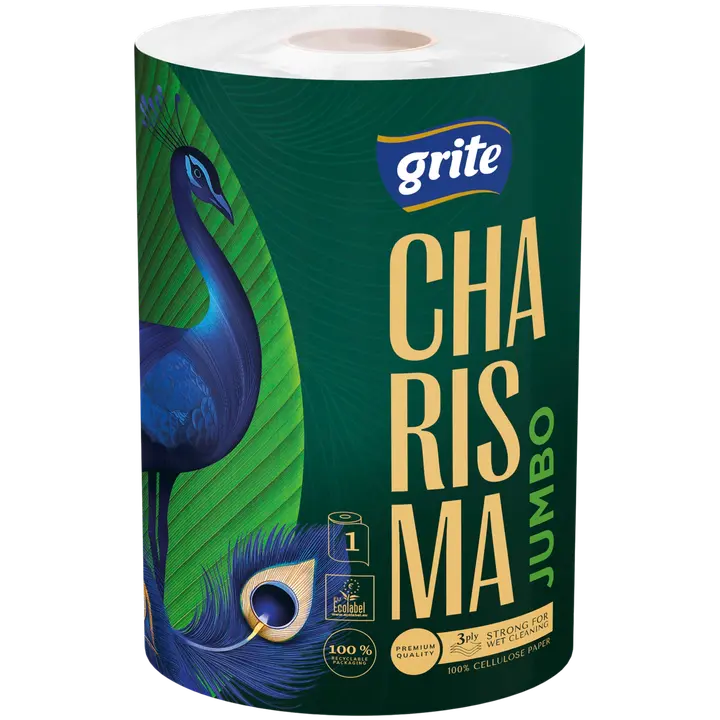 Grite talouspaperi Charisma Jumbo 1rll
