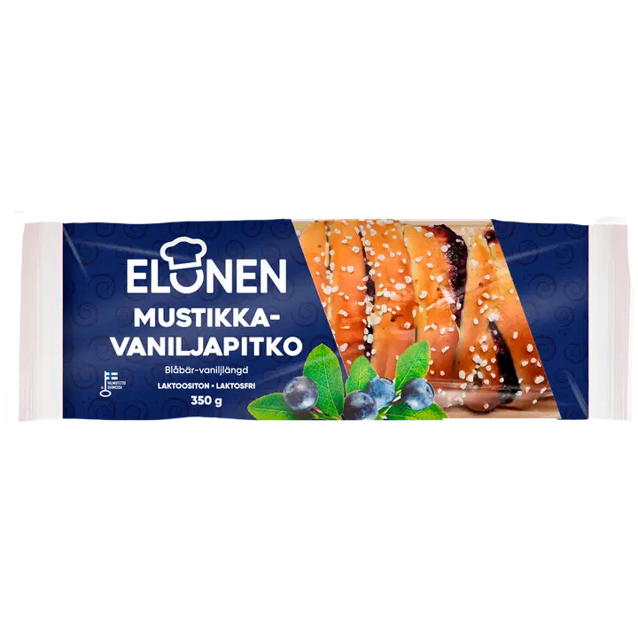 Elonen Mustikka-vaniljapitko 350g