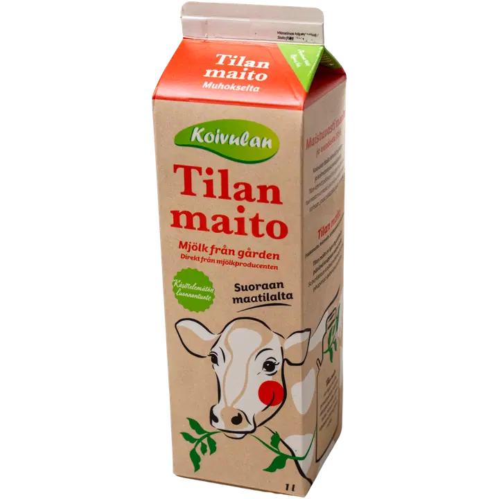 Koivulan Tilan maito