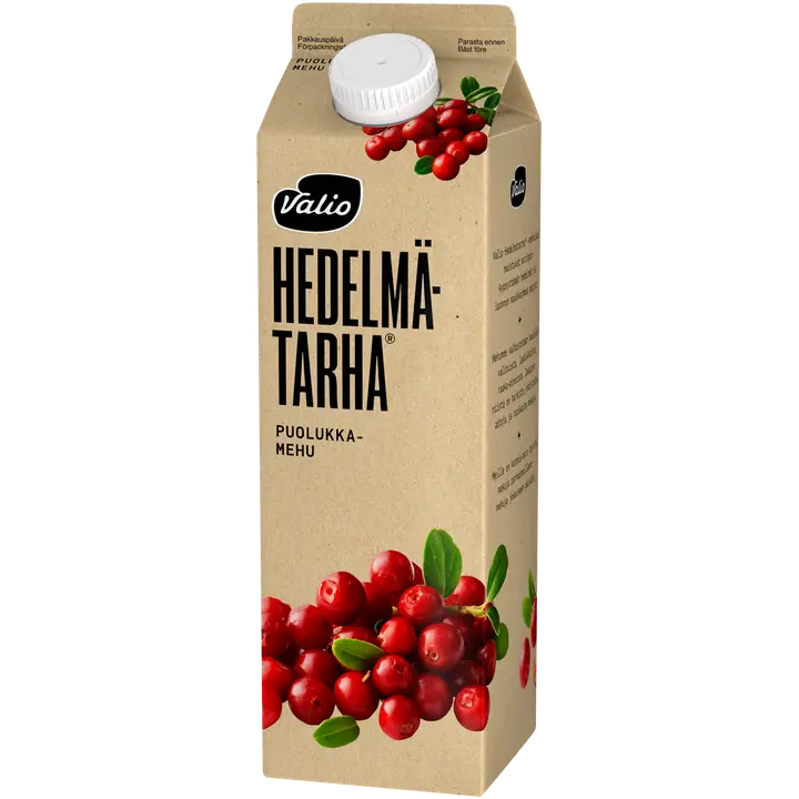 Valio Hedelmätarha® puolukkamehu 1 l
