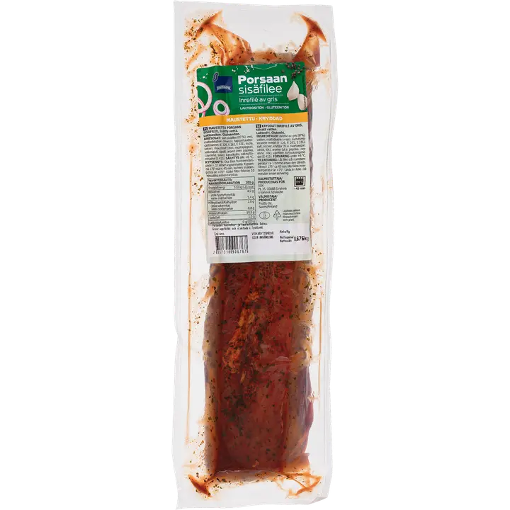 Rainbow Porsaan sisäfilee maustettu n.700g