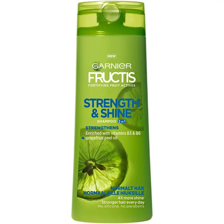 Šampoon Garnier Fructis 2in1 Strength&Shine 400ml