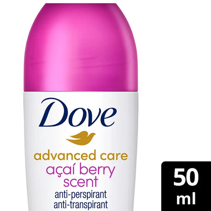 Dove 72h Advanced Care Acai & Water Lily antiperspirantti deodorantti roll-on 50 ml