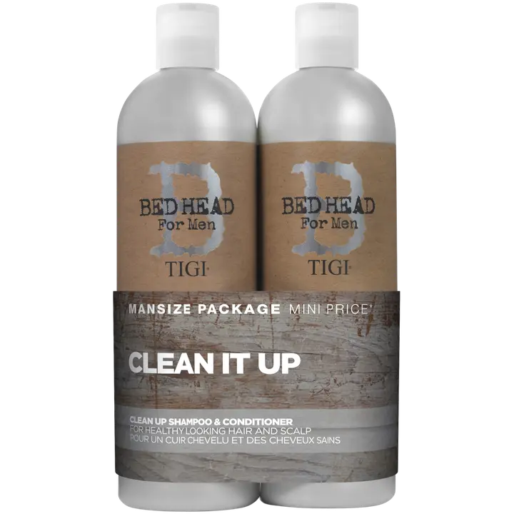Šampooni ja palsami duo Tigi Bed Head Clean Up Tweens Meeste 2x750ml