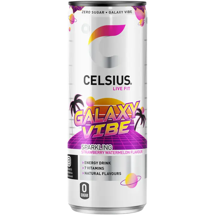 CELSIUS Galaxy Vibe Energiajuoma 355ml