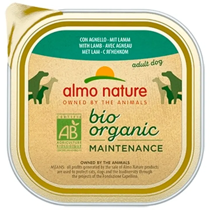Almo Nature Bio Organic koiran täysravinto lammas 300 g