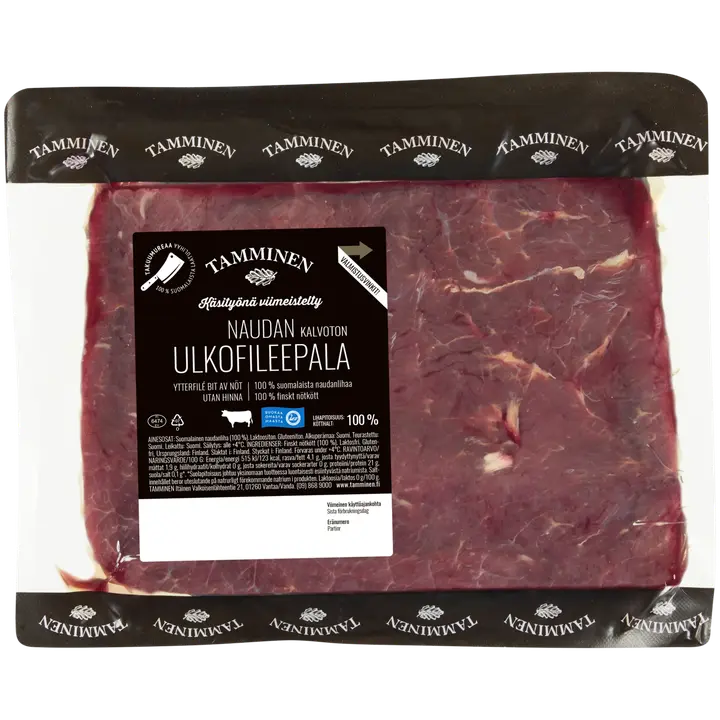 Tamminen naudan ulkofileepala n1kg