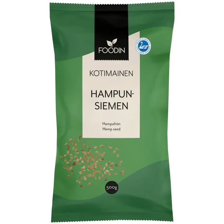Foodin Kotimainen hampunsiemen 500g