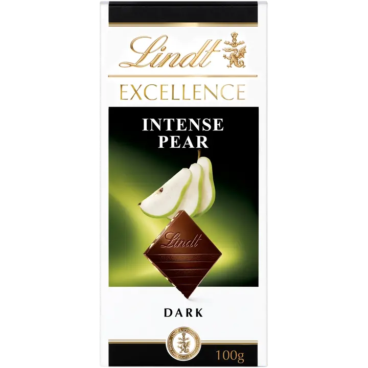 Lindt Excellence Päärynä tumma suklaalevy 100g