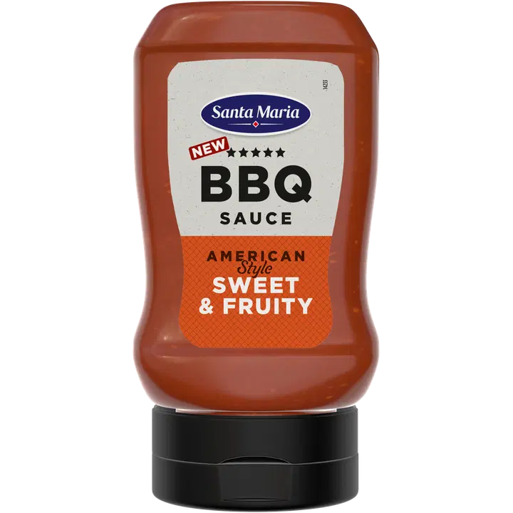 Santa Maria BBQ Sauce Sweet & Fruity 320g maustekastike