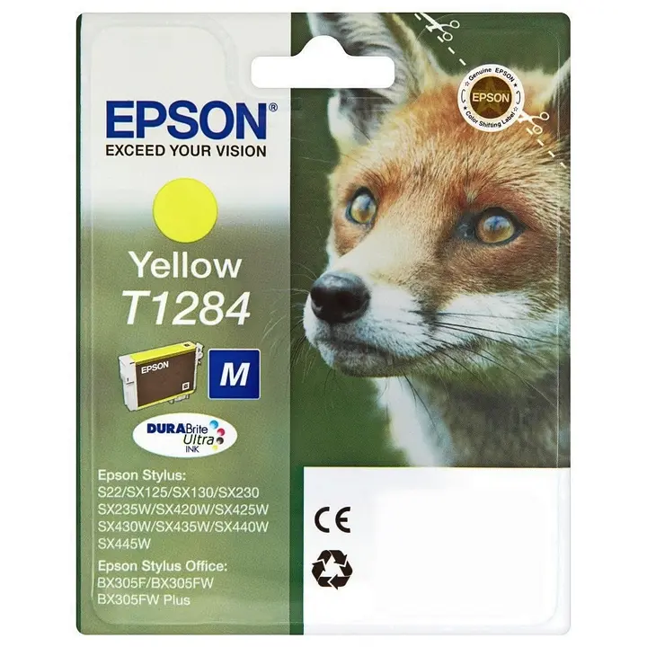 Epson mustepatruuna keltainen T1284