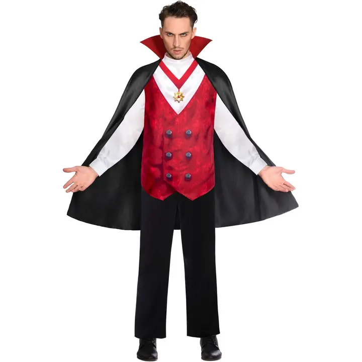 Aikuisten Halloween-asu vampyyri, erilaisia