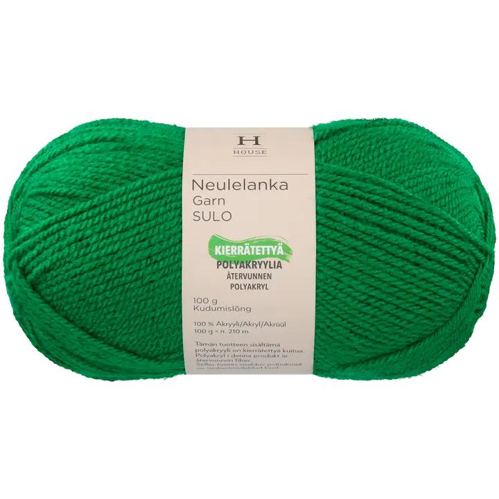 House neulelanka akryyli Sulo 100 g Green 6630