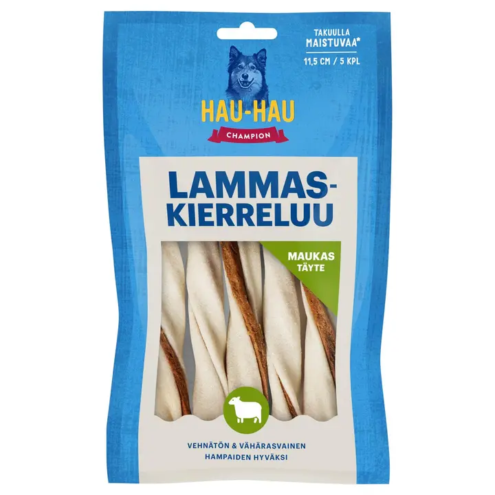 Hau-Hau Champion Lammaskierreluu 11,5 cm, 5 kpl, 60 g