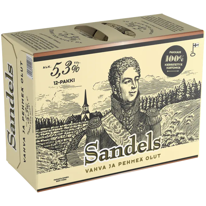 12xSandels 5,3% olut 0,33 l tlk