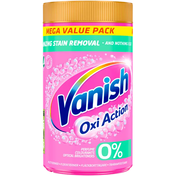 Plekieemalduspulber Vanish Pink 0% 1,32kg